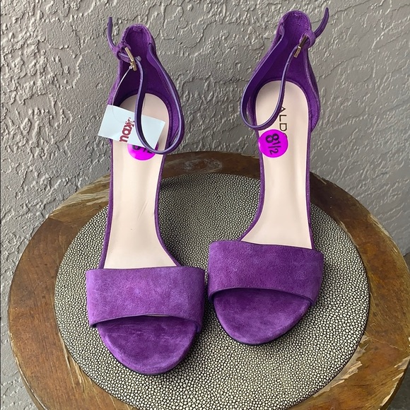 Aldo Shoes - NWT Aldo purple high heels Sz 8.5